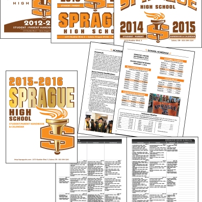 Sprague High School Handbook and Planner
